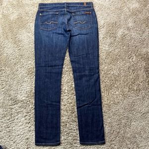 7 For All Mankind Roxanne Skinny Jeans sz 30